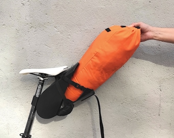 Saddle Harness | Dry bag 13L | Waterproof | Bikepacking | Bike travel | Cycling gift