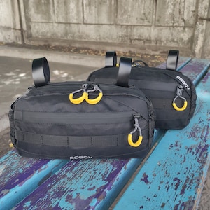 2L Bike Hip Bag: Cordura Handlebar Bag, Cycling Accessory
