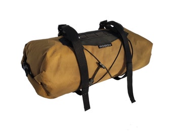 Bolsa impermeable para manillar de bicicleta 7-8,7L / bolsa para barra de bicicleta / Accesorios de viaje para bicicleta / Bikepacking / Bolsa de equipo para bicicleta / Regalo de ciclismo