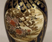 Exceptional Antique Kinkozan Satsuma Vase