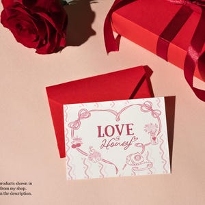 Galentine's Day clipart bundle featuring 280+ feminine Valentine-themed illustrations in PNG, SVG, EPS, and AI formats, perfect for party invitations and social media designs.