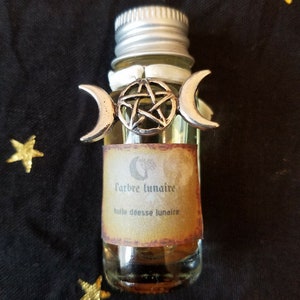 Ritual Moon Goddess Oil- Esbat celebration oil-Moon magic oil