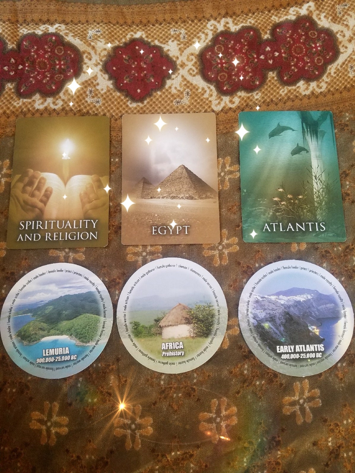 Lecture Du Tarot-Tirage Des Vies Antérieures-Lecture Psychique - Voyance - Karma-Cartes Oracles - Ta