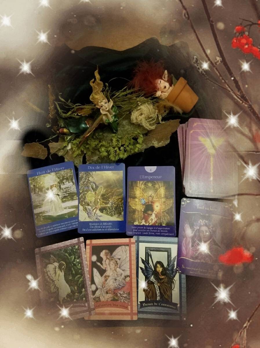 Tirage Des Fées et Élémentaux-Lecture Tarot - Voyance - Divination Clairvoyance Cartomancie Licornes