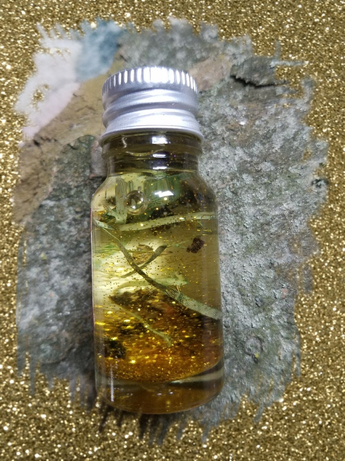 Huile Prospérité -Abondance Financière-Richesse-Finances-Argent-Spiritualité-Wicca-Hoodoo-Rituels