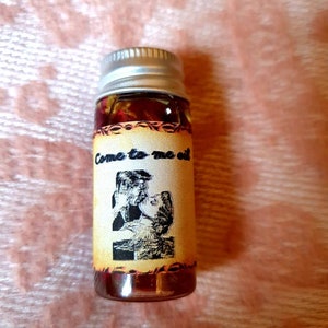 Óleo venha para mim - Óleo Hoodoo - Amor - Atração - Rituais de sedução