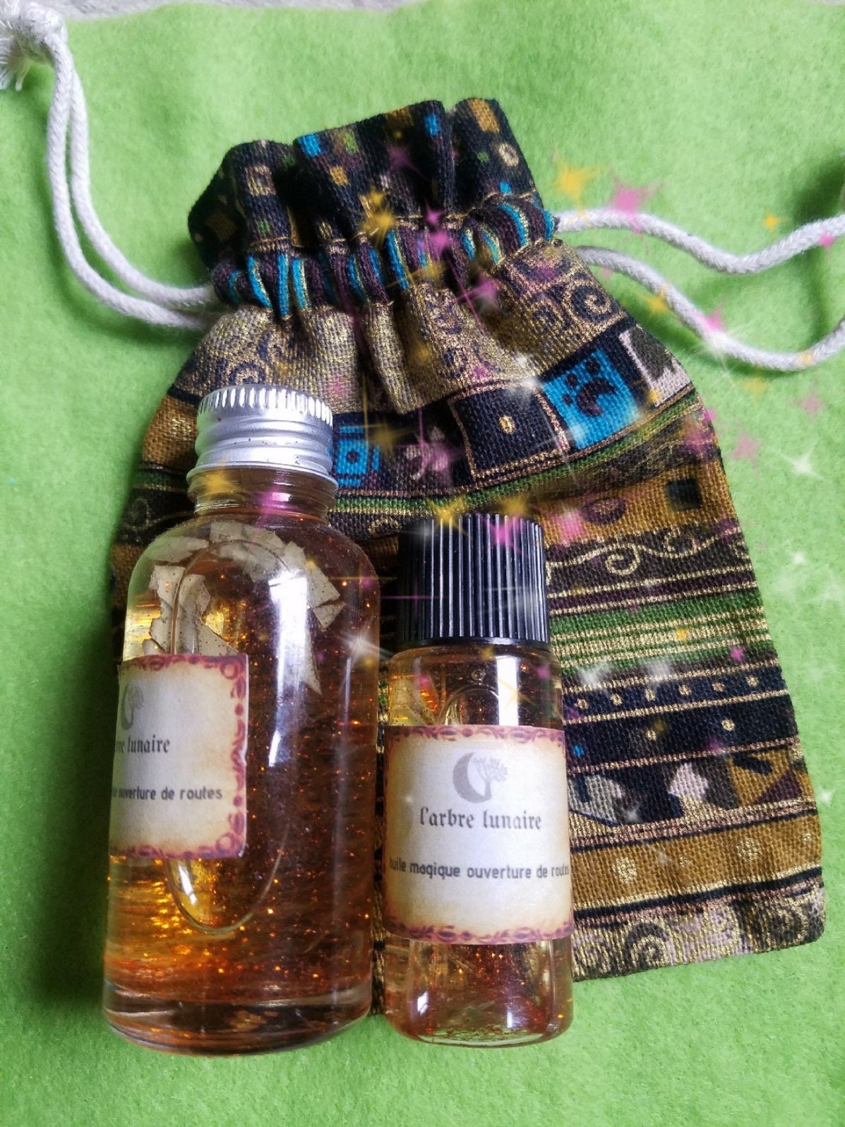 Huile Rituelle Ouverture de Routes - Road Opener-Abre Camino-Obstacles-Opportunités-Chance Wicca - H