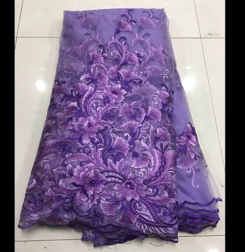 2019 Latest African Lace Fabric Pink Tulle Lace Fabric With Beads High Quality African Nigerian Wedding Fabric FREE DELIVERY