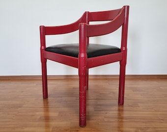 Sedia CARIMATE vintage di Vico Magistretti, Italia anni '60