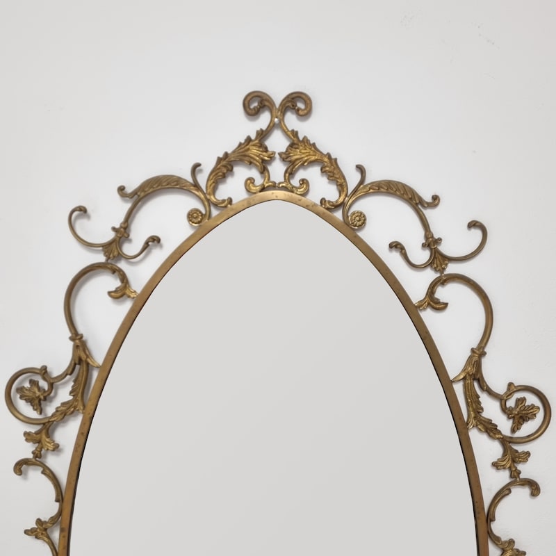 Large Vintage Mirror - Etsy