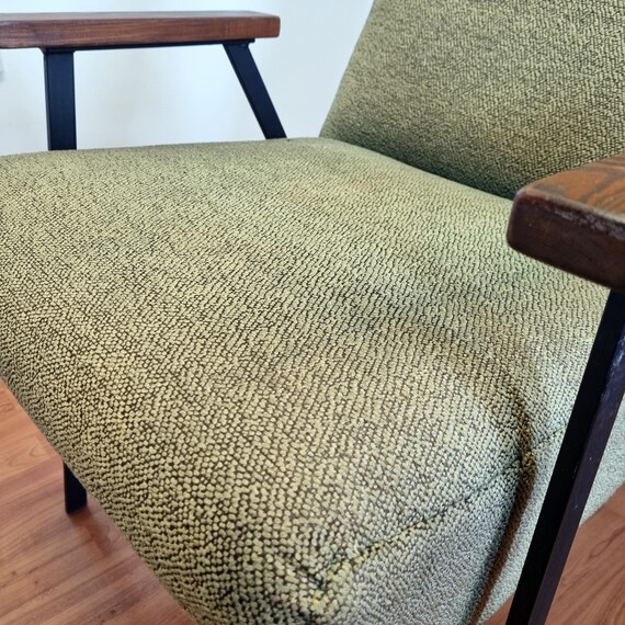 ミッドセンチュリー ラウンジ アームチェア、フランス 60 年代 - Etsy 日本