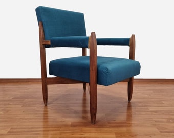 Mid Century Lounge Armchair, Cocktail Chair, Vintage Armchair, Scandinavian Design, 60s