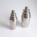 Set Of Vintage Cocktail Shakers, Steel Cocktail Shaker, Made in Germany, 50s, Vintage Gift 