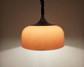 Vintage Space Age Pendant Lamp, Meblo Guzzini, 70s