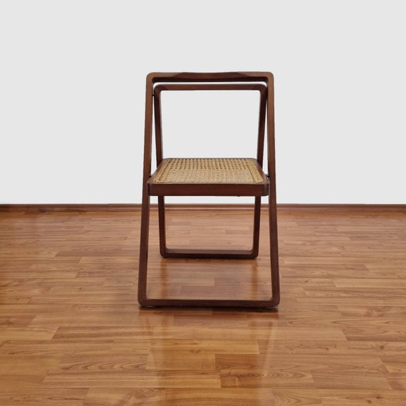 Mid century folding chair sale