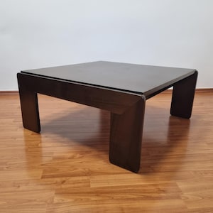 Mid-Century BASTIANO  Coffee Table by Afra & Tobia Scarpa for Gavina, Italy 60s