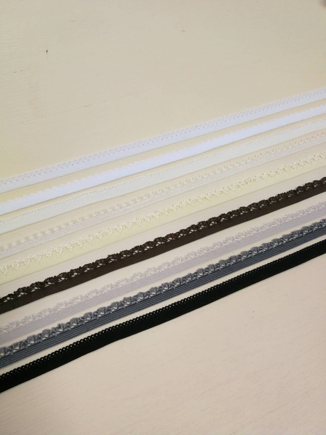 Soft narrow picot elastic for underwear elastic trim for Etsy