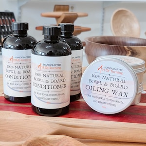 All Natural Cutting Board Oil and Wax: Food Safe Wood Conditioner image 1