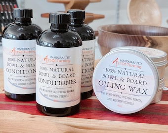 All Natural Cutting Board Oil and Wax: Food Safe Wood Conditioner