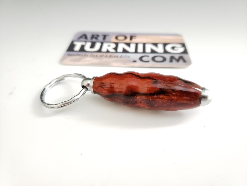 New Driver Keychain Wooden Keychain Keychain for men and women Handcrafted Spalted Maple Wood Key Chain Excellent New Driver Gift