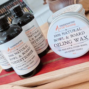All Natural Cutting Board Oil and Wax: Food Safe Wood Conditioner image 6