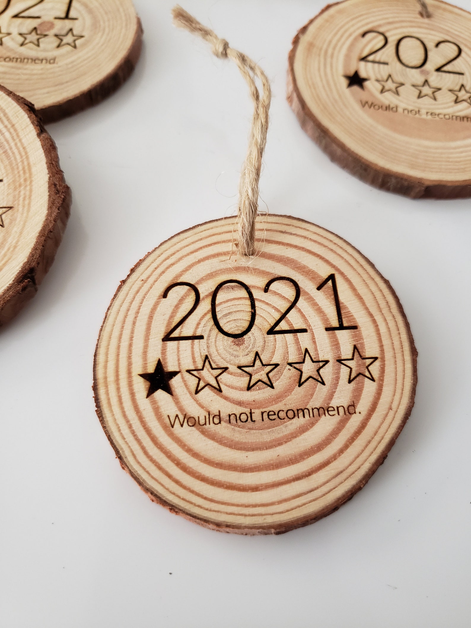 2021 Ornament COVID Ornament 2021 One Star 2021 1 Star | Etsy