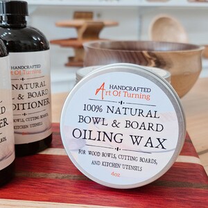 All Natural Cutting Board Oil and Wax: Food Safe Wood Conditioner image 7