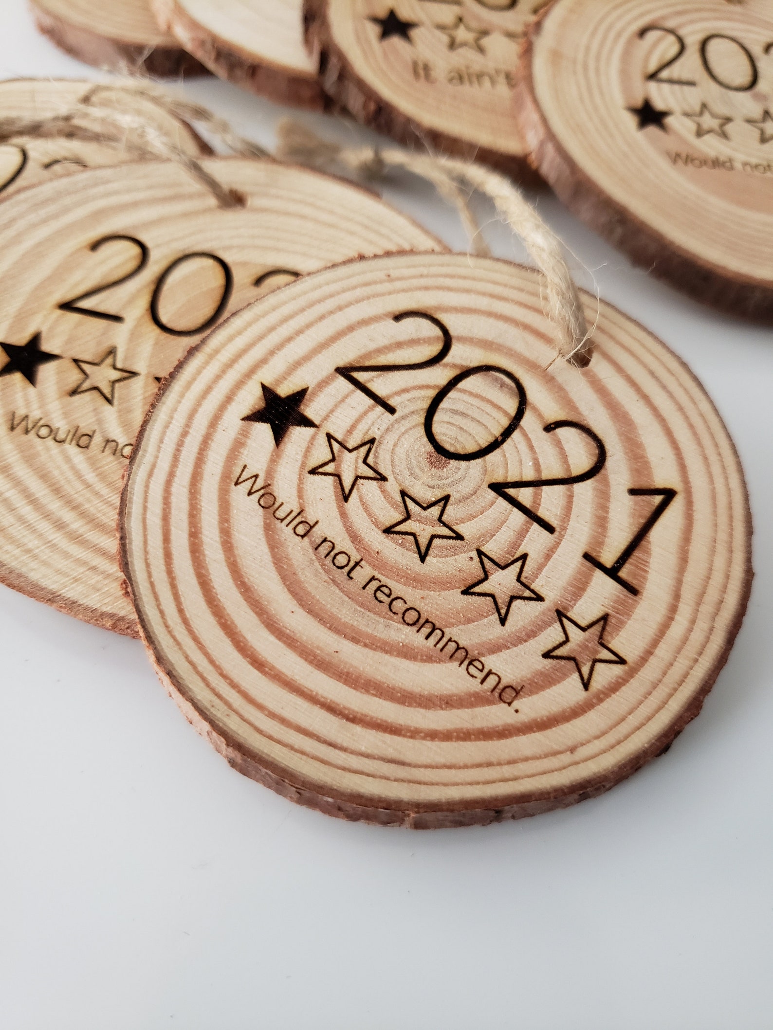 2021 Ornament COVID Ornament 2021 One Star 2021 1 Star Etsy