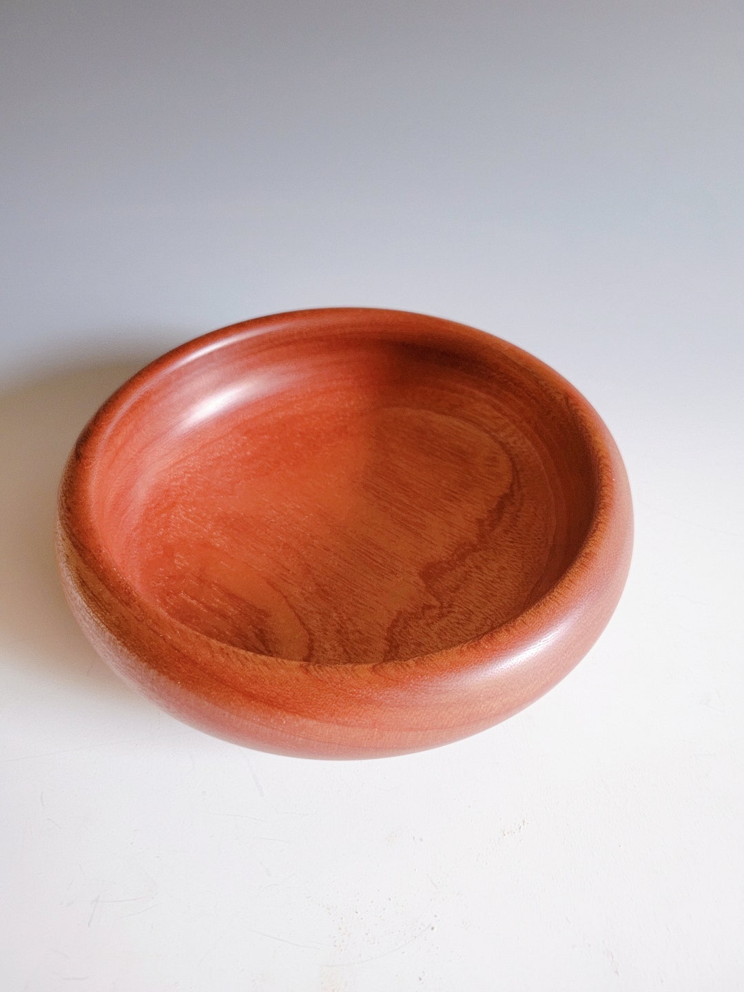 Wood Bowl, Candy Dish, Wood Turned Bowl, African Sapele Wood Bowl, Key