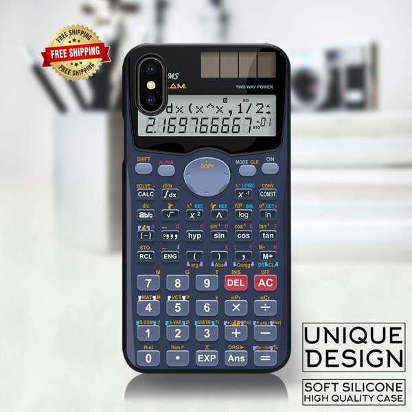 Calculator Phone Case Etsy