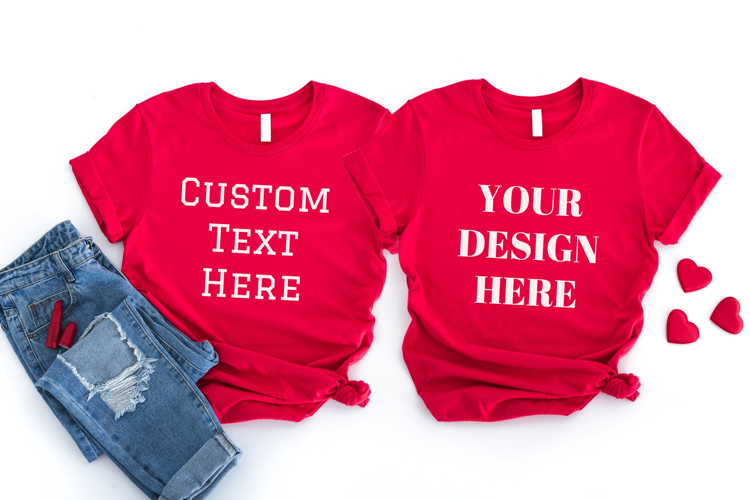 Custom Logo Shirt Promotional Clothing for Store Small Etsy