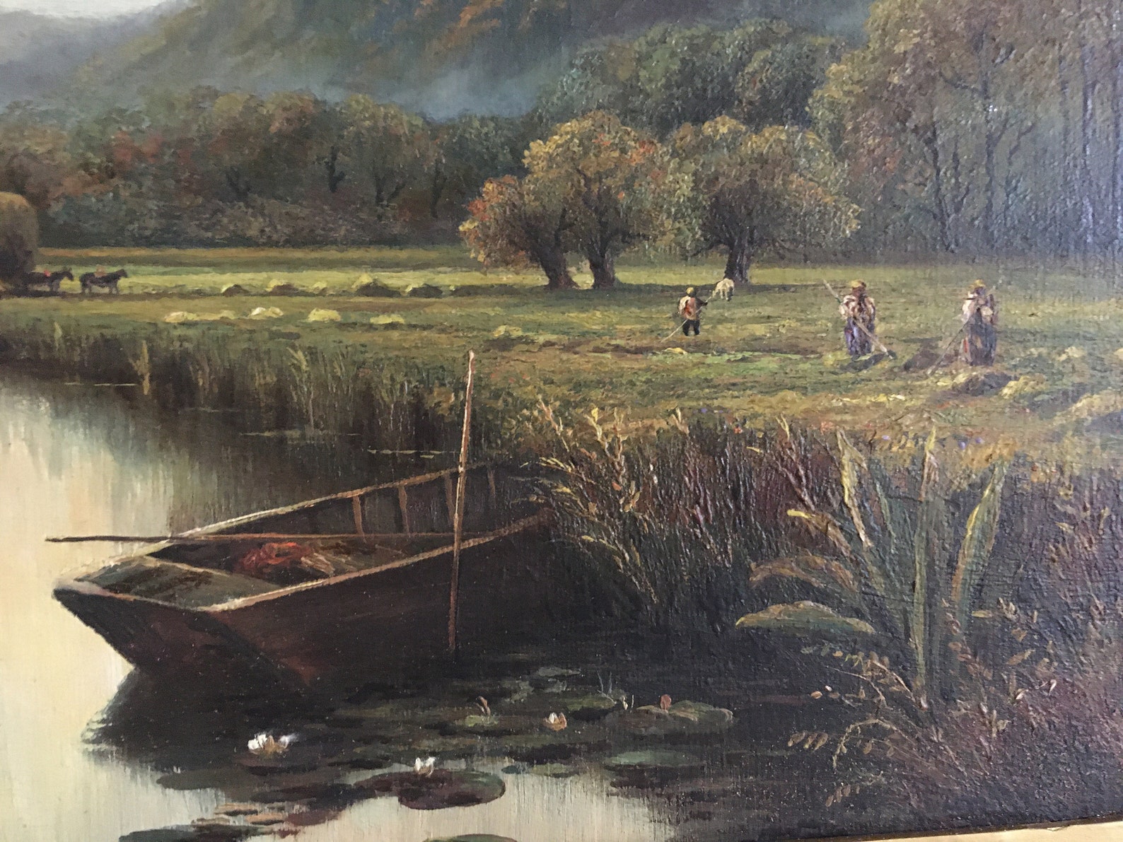 Antique Oil Painting Windsor Castle British Royal Family Etsy