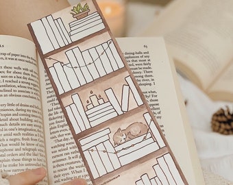 Bookshelf Tracker Bookmark (Book Tracker Bookmark)