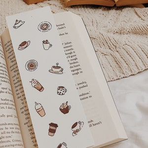 Coffee Bookmark! Bookworm Coffee Lover Gift