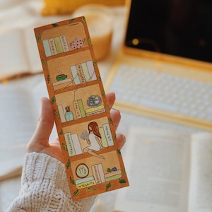 Virgo Zodiac Bookshelf Bookmark! Astrology Gifts | Star Sign Bookmark Art) - britishbookart