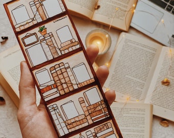 Ten Books tracker bookmark (The ‘bookself’ bookmark)