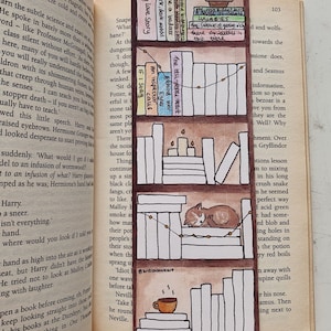 Bookshelf Tracker Bookmark Book Tracker Bookmark image 4