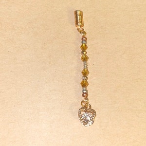 Long embellished hair bangle