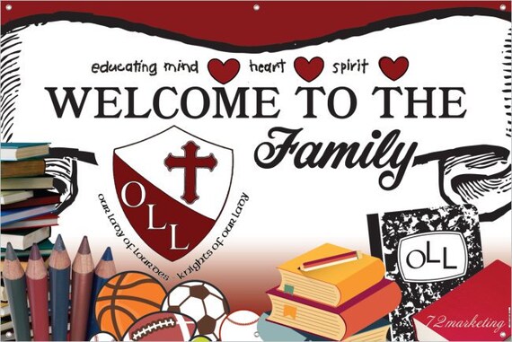 Custom Welcome Back School Classroom Teacher Theme Party Etsy