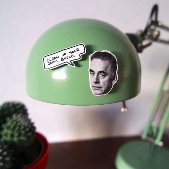 Jordan B Peterson Clean Up Your Room Bucko Quote Magnet