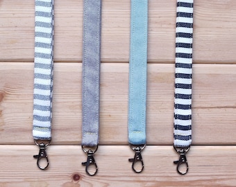 Colgante móvil / Cuelga móvil / Cordón de tela para móvil / Colgante Tarjeta de Identificación / Cuelga llaves