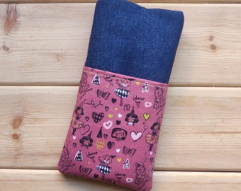 Funda para iPhone 14 Pro / iPhone 13 Pro / iPhone 14 Plus tela algodón Chicas