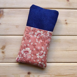 Pochette Tissu pour iPhone 14 / 13 / 12 Mini / 8 / SE 2022 Coton