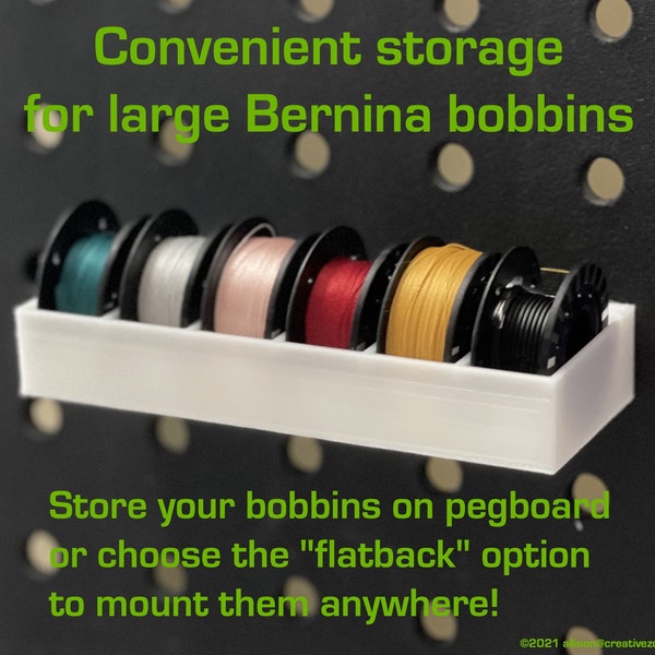 Bernina bobbin storage - fits 7, 5 & 4 series sewing machines!
