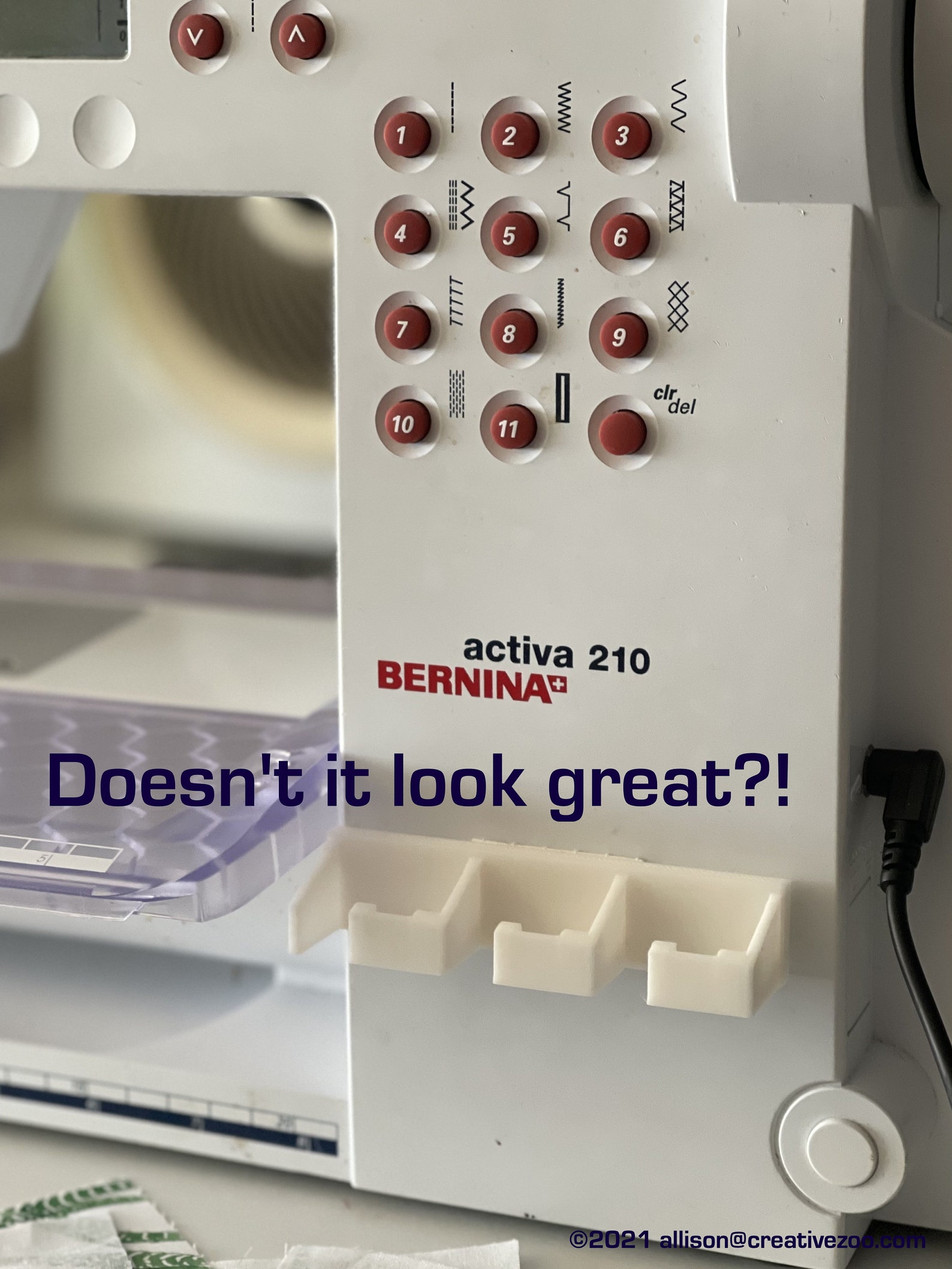 Bernina Presser Feet Holders Mount Your Feet ANYWHERE Etsy