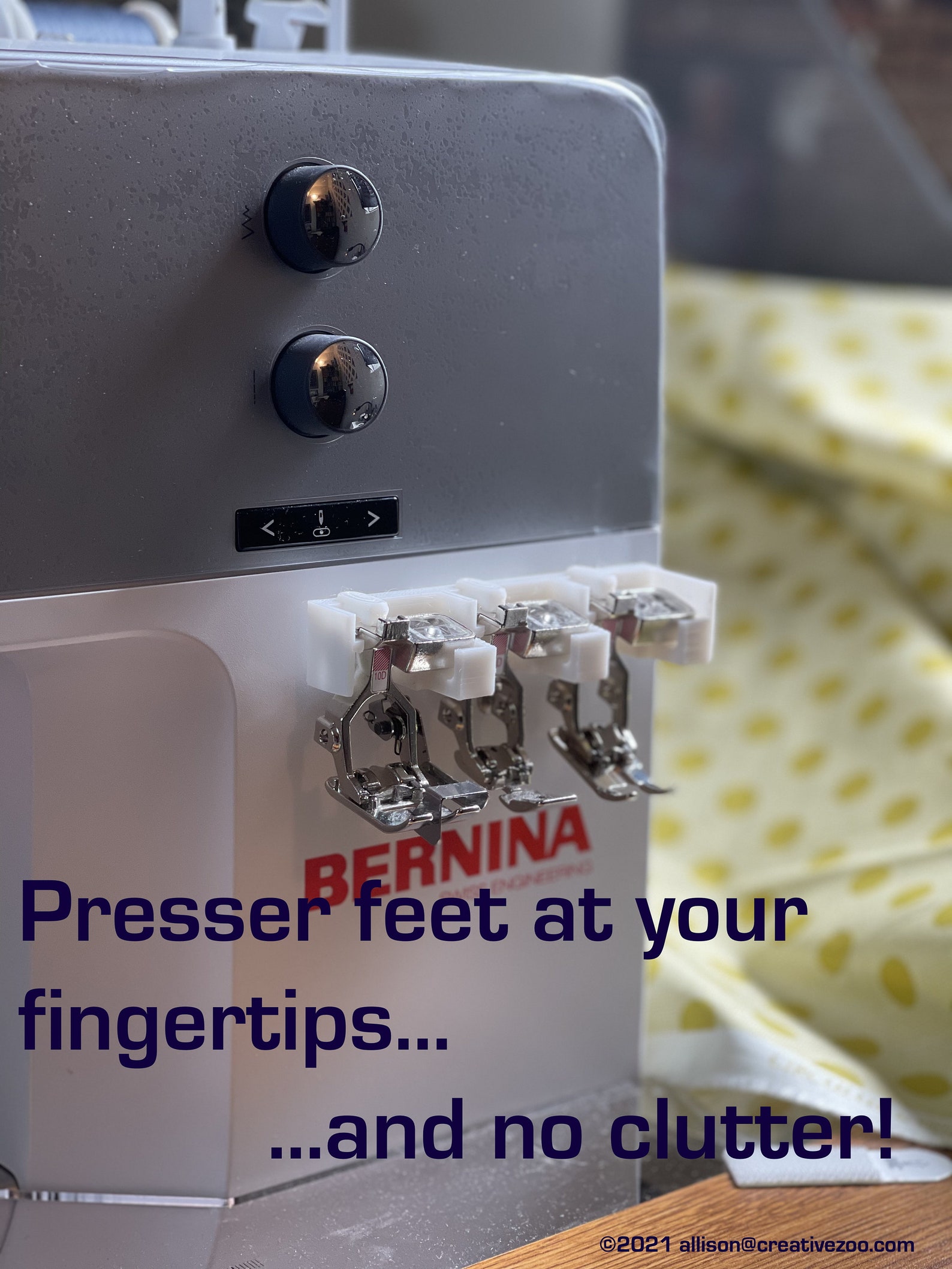 Bernina Presser Feet Holders Mount Your Feet ANYWHERE Etsy