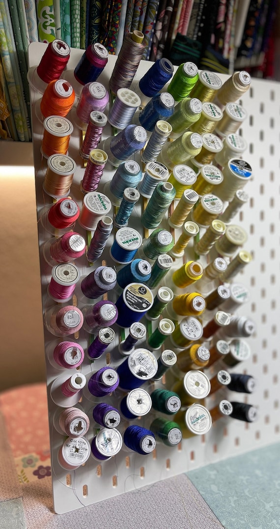 Thread Holder for IKEA Skådis Pegboard 