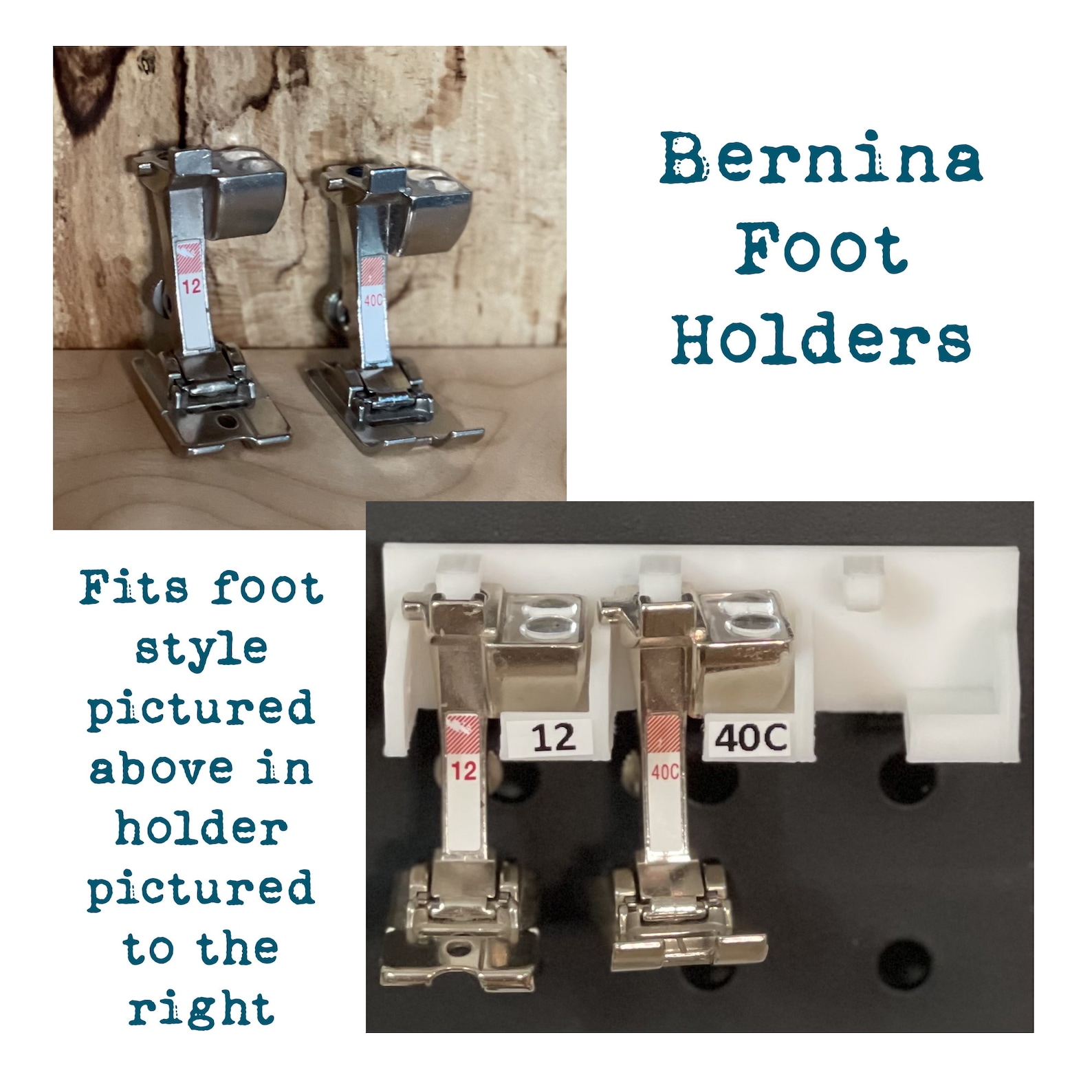 Bernina Presser Feet Holders Mount Your Feet ANYWHERE Etsy