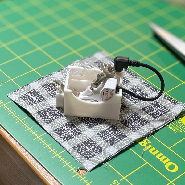 Bernina BSR holder - mount your Bernina Stitch Regulator on pegboard or anywhere!