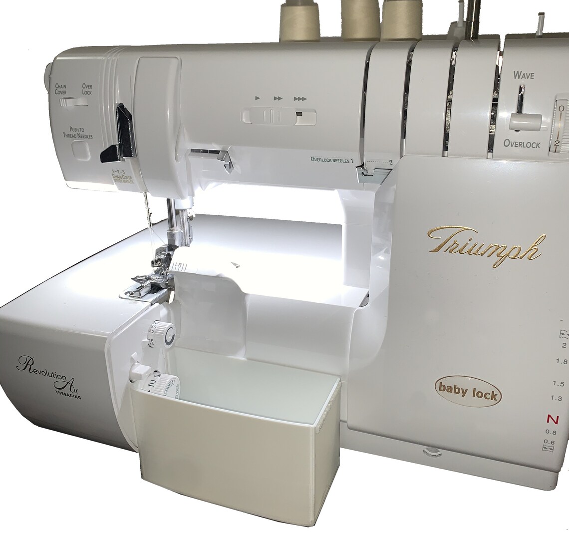 COLORFUL Trim Bin Scrap Catcher for Babylock Sergers Evolve Etsy